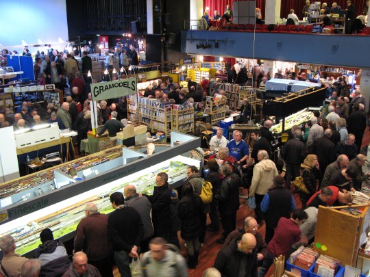 The main auditorium on the Saturday morning